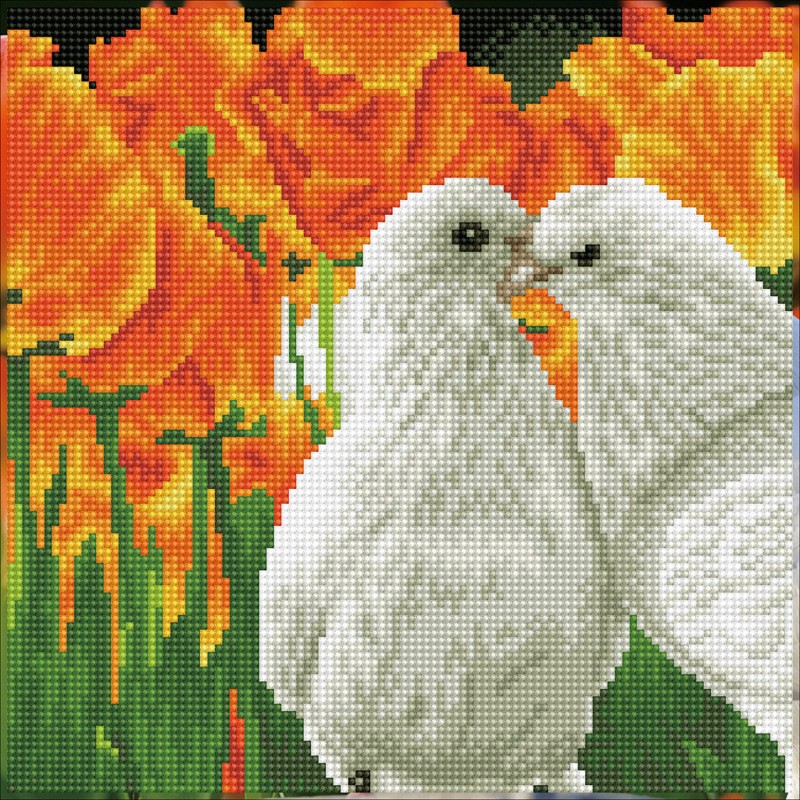 Kissing Doves Kissing Doves