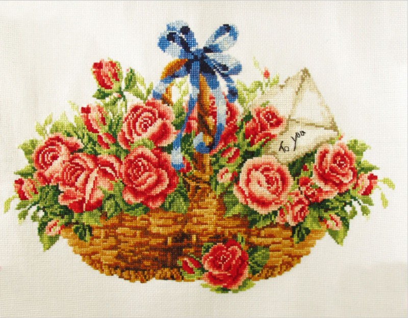 Basket of Roses Basket of Roses