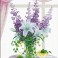 Lillies & Hollyhocks