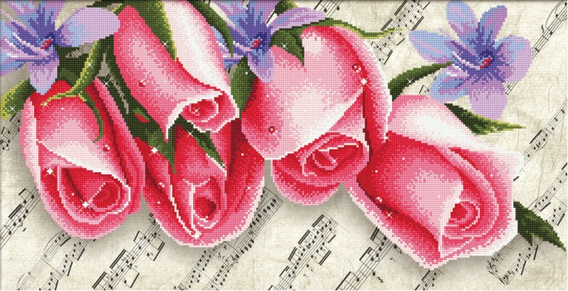 Pink Roses & Music