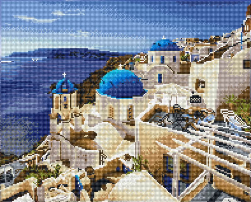 Santorini Blue Santorini Blue