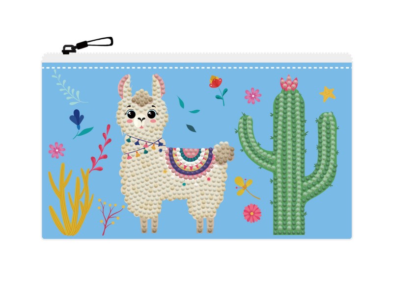 Llama Party Zipper Pouch Llama Party Zipper Pouch