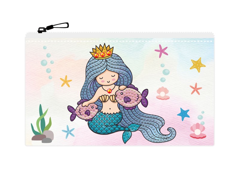Mer Princess Zipper Pouch Mer Princess Zipper Pouch