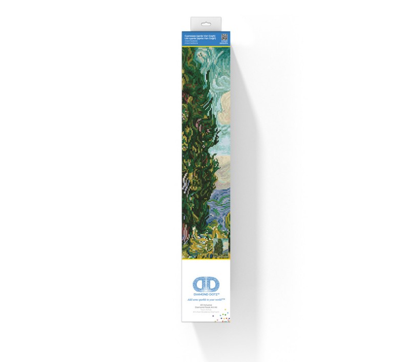 Cypresses (apres Van Gogh)