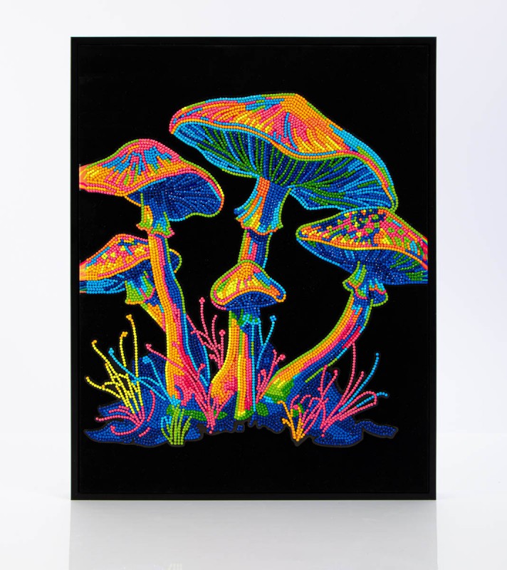 Neon Mushrooms