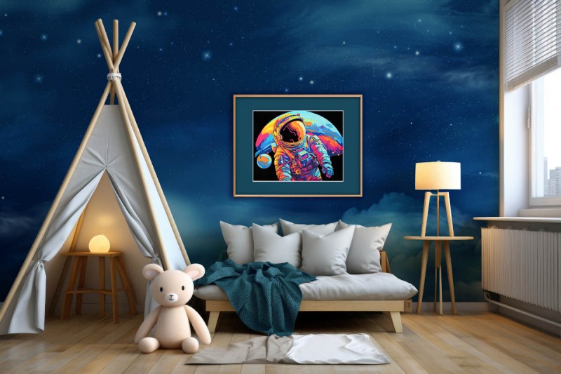 Neon Astronaut