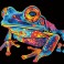 Neon Tree Frog