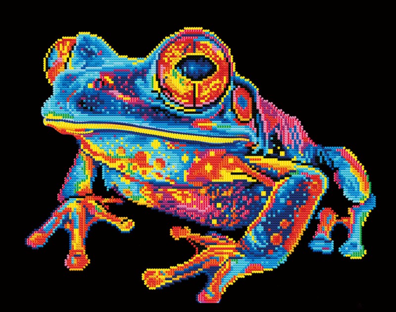 Neon Tree Frog