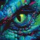 Neon Dragon Eye