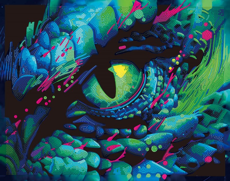 Neon Dragon Eye