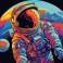 Neon Astronaut