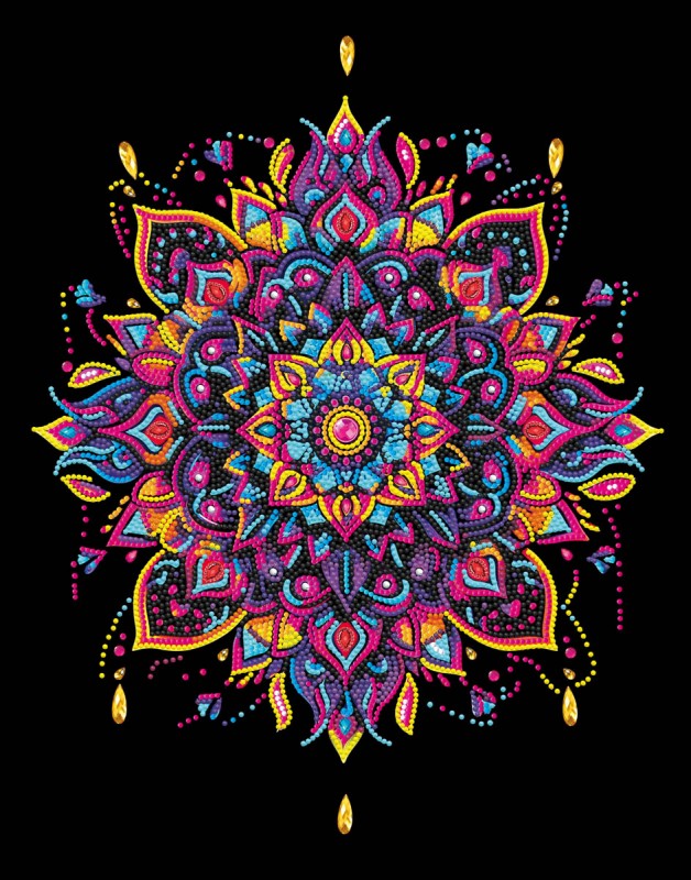 Neon Mandala