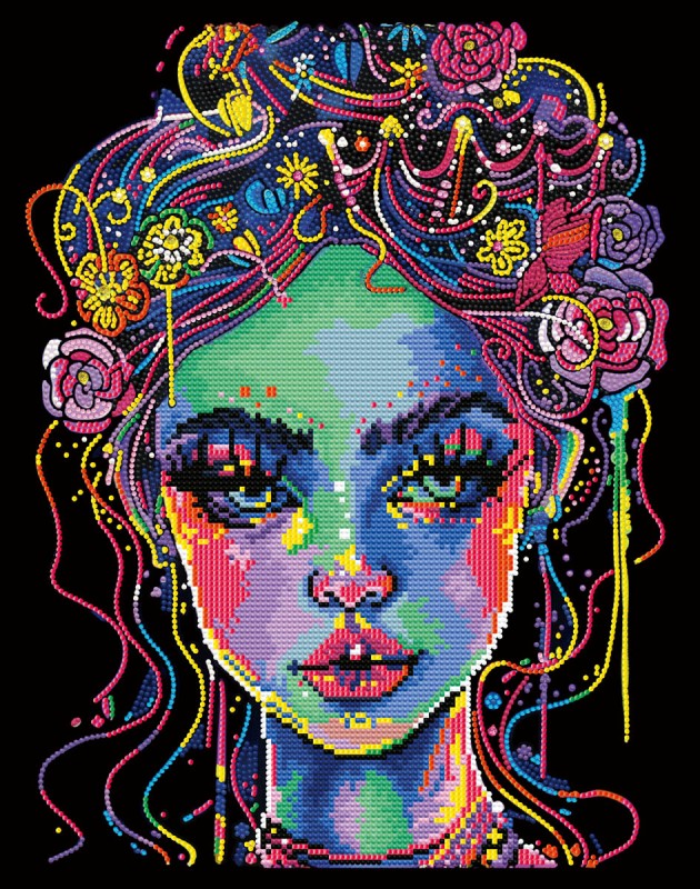 Neon Electric Beauty
