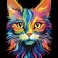 Neon Cat