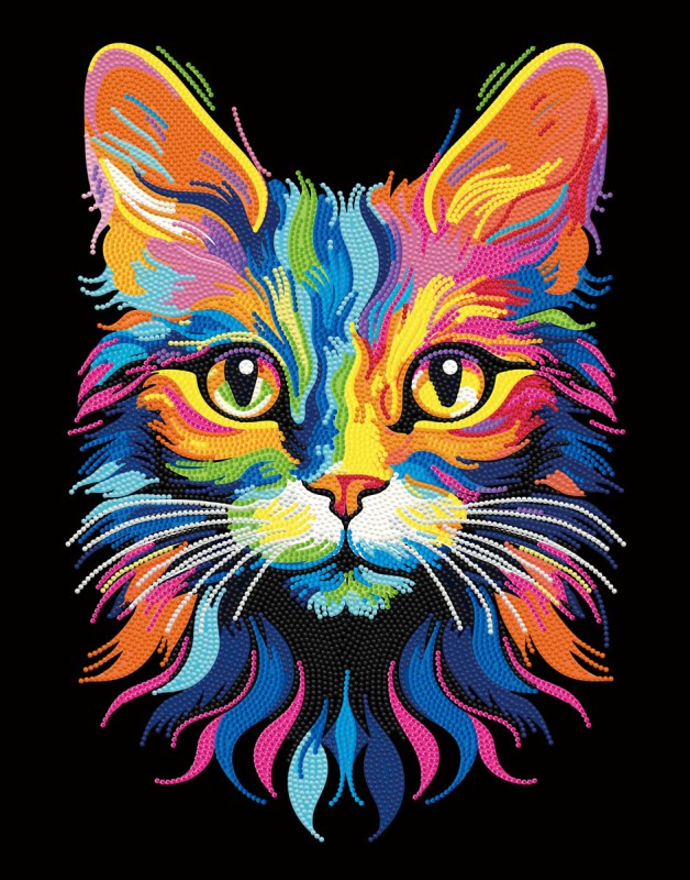Neon Cat