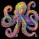 Neon Octopus