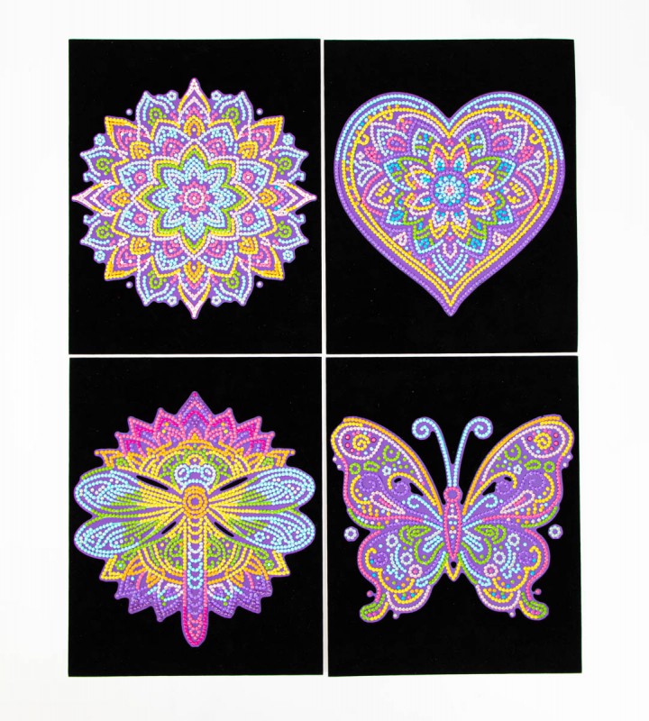 Neon Mandalas