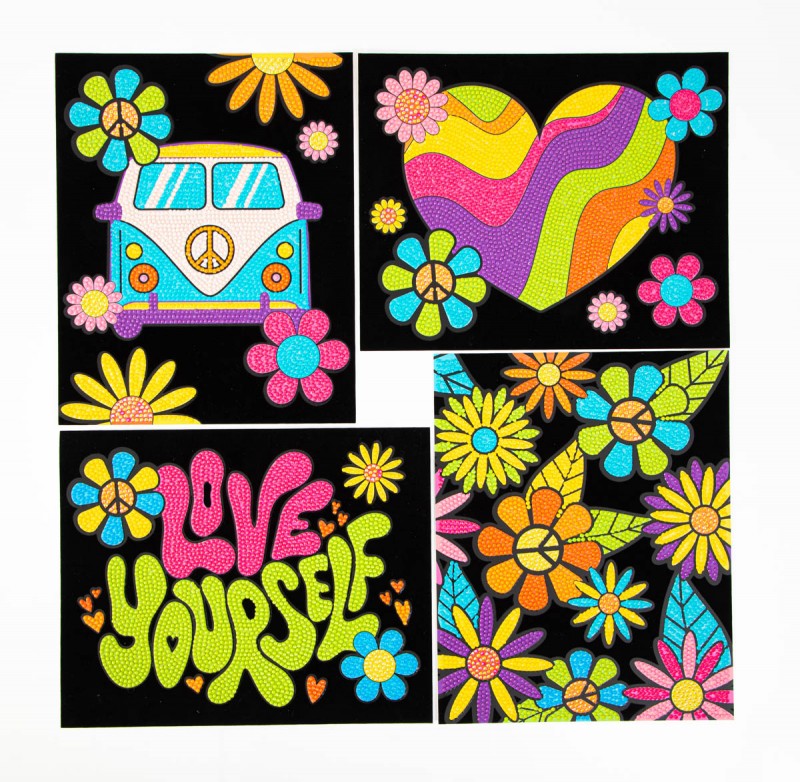 Neon Peace & Love