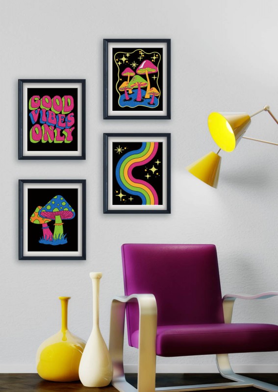 Neon Good Vibes