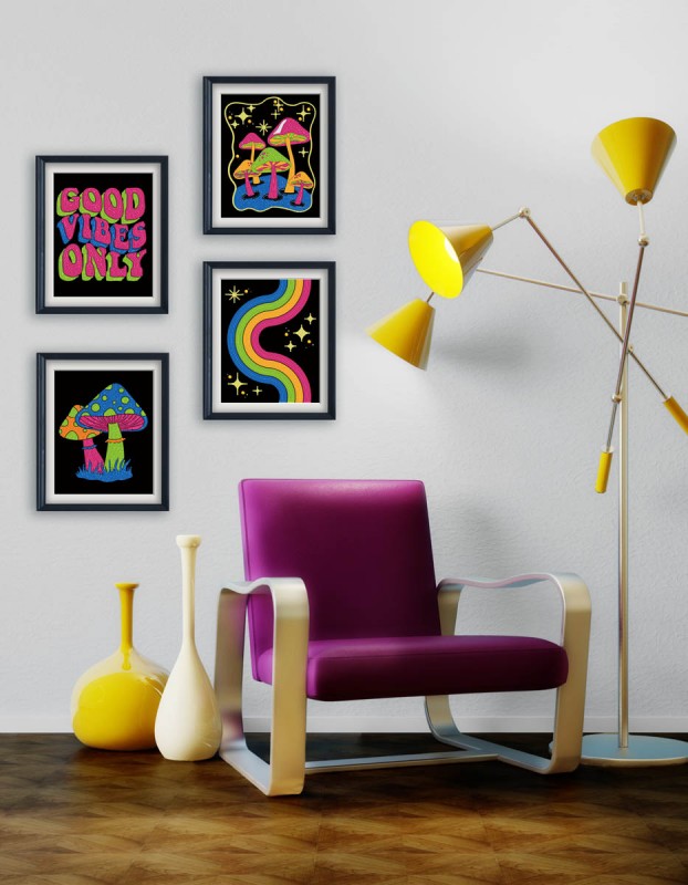 Neon Good Vibes