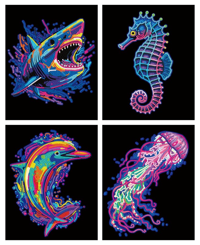 Neon Sea Life