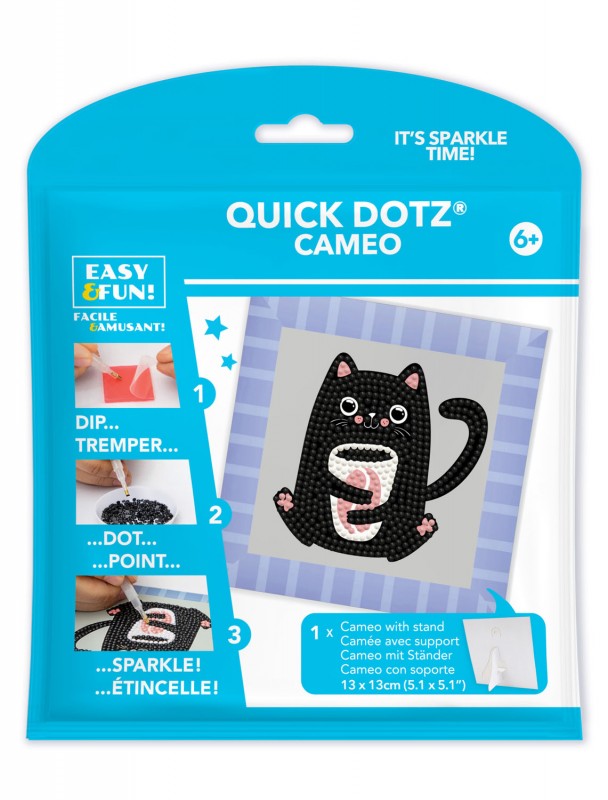 Coffee Bean Kitten Cameo