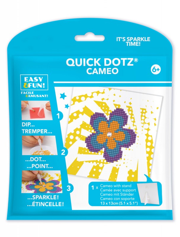 Retro Flower Cameo