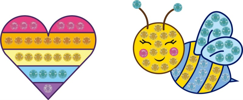 BIG DOTZ ® Stickers Pack 2 Love BUZZ