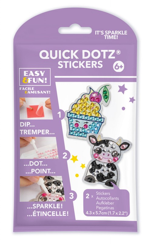BIG DOTZ ® Stickers Pack 3 Dairy Cream