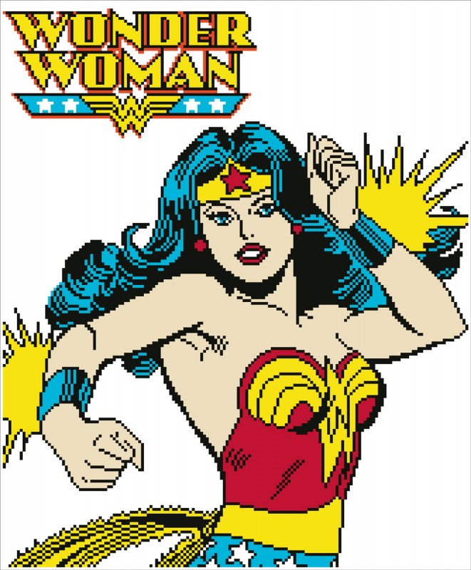 Wonder Woman Diamond Painting Kit