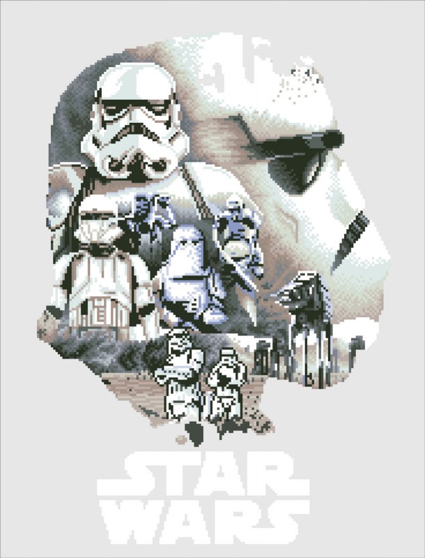 Stormtrooper Diamond Painting Kit