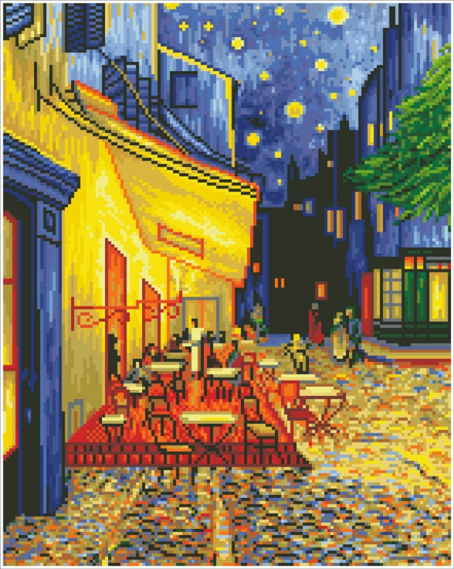 DD10.005 - CafÃ© at Night (Van Gogh)