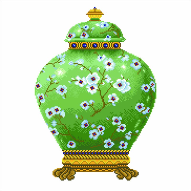 DD12.021 - Green Vase