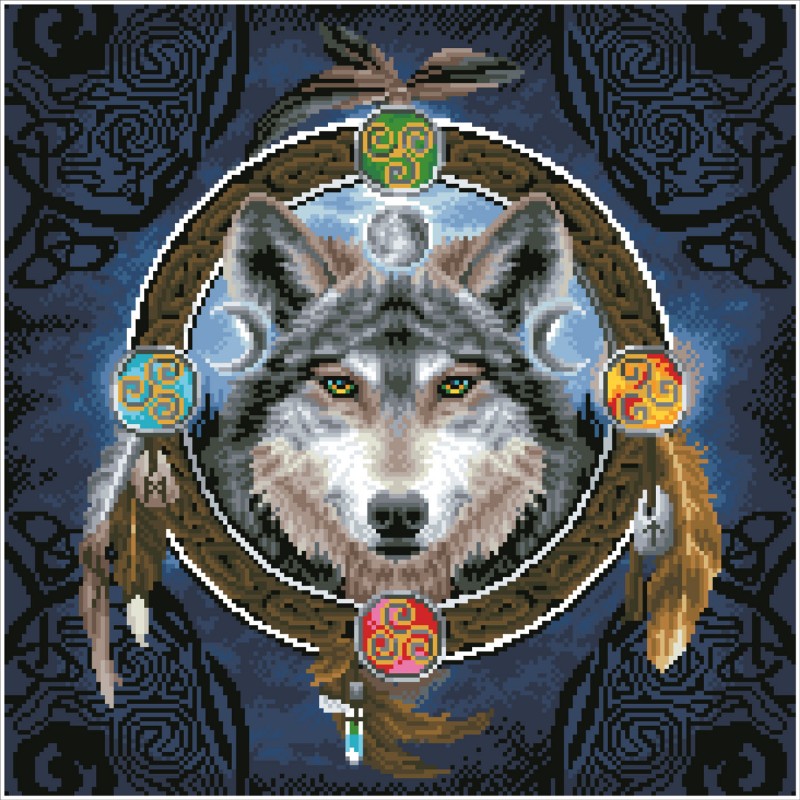DD12.049 - Celtic Wolf Guide