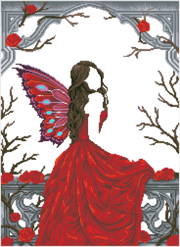 DD12.050 - Winter Rose Fairy