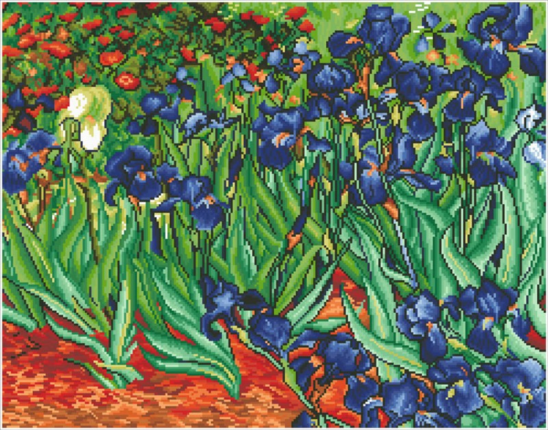 DD13.007 - Irises (Van Gogh)