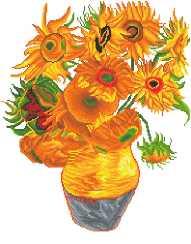 DD13.011 - Sunflowers (Van Gogh)