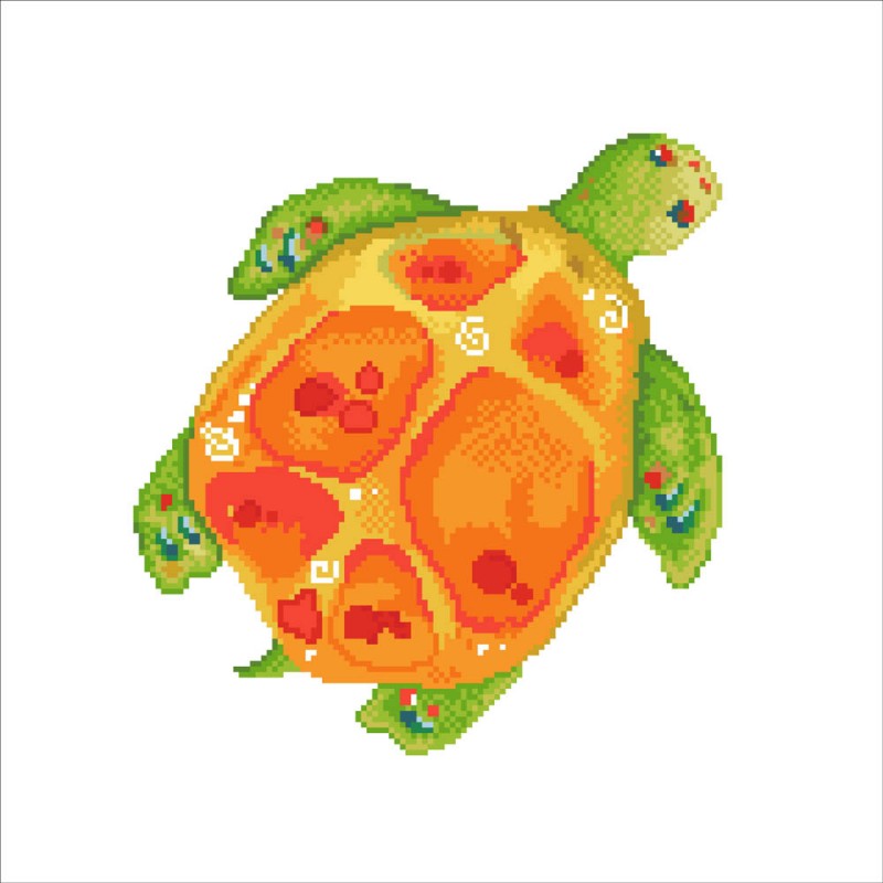 DD16.003 - Diamond Dotz Pillow Turtle Journey