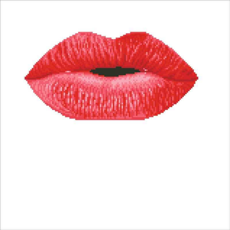 DD16.004 - Diamond Dotz Pillow Hot Lips