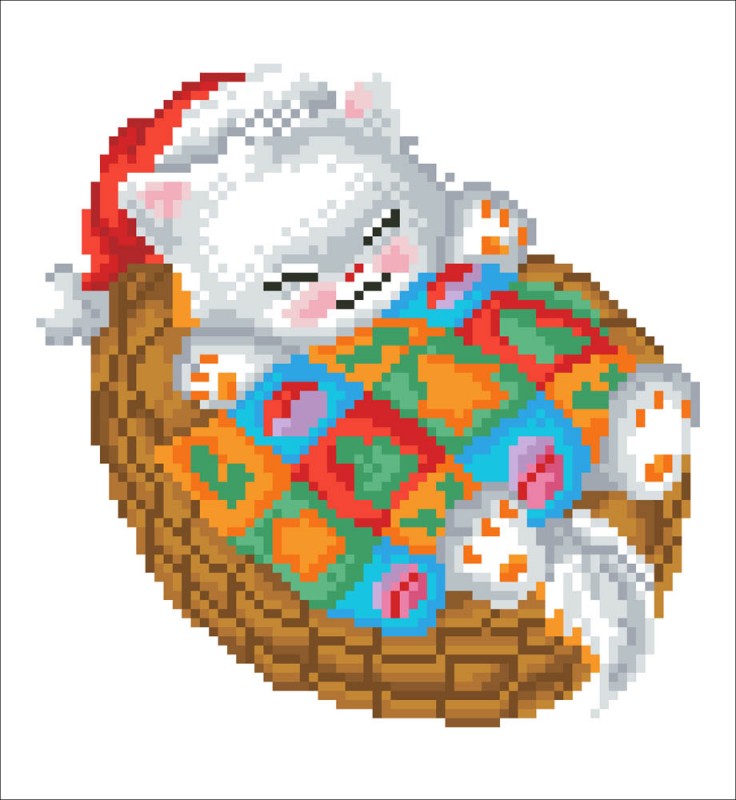 DD3.017 - Snug Christmas Kitty