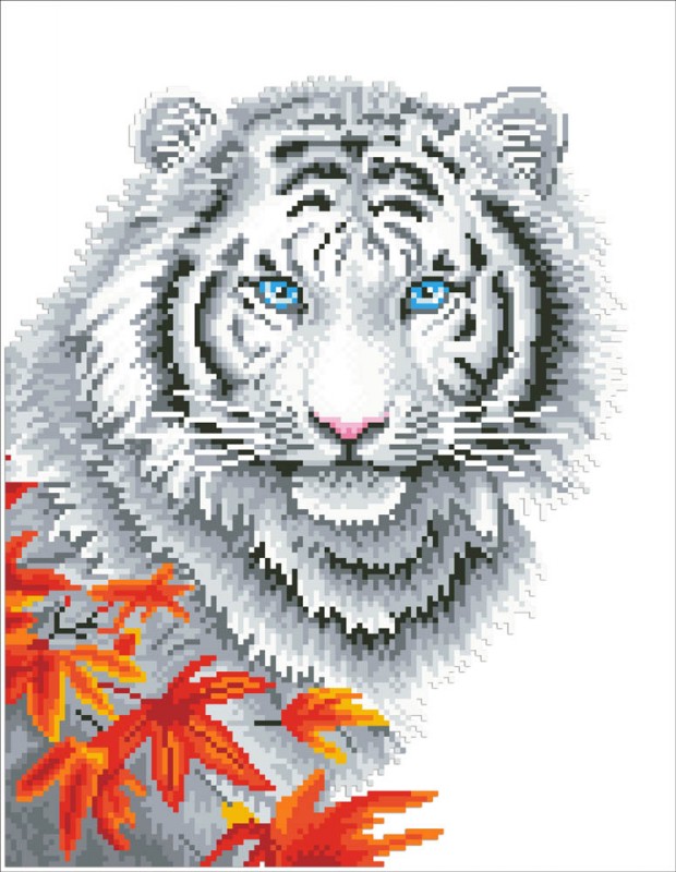 DD7.006 - White Tiger in Autumn