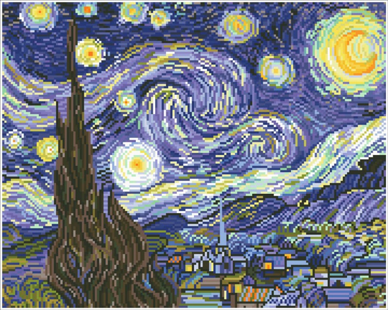 DD9.001 - Starry Night (Van Gogh)