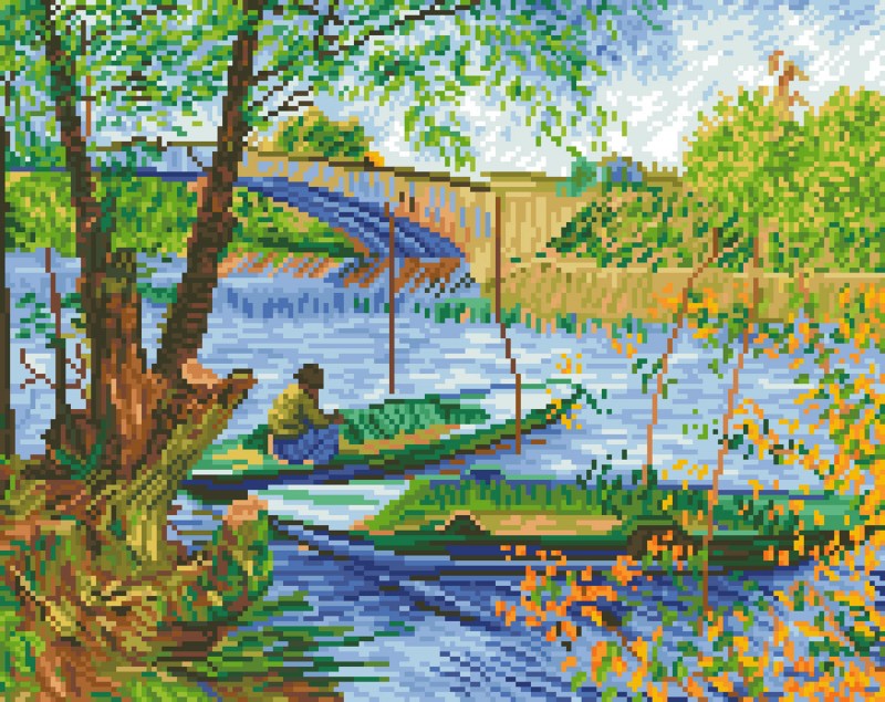 DD9.036 - Fishing in Spring (Van Gogh)
