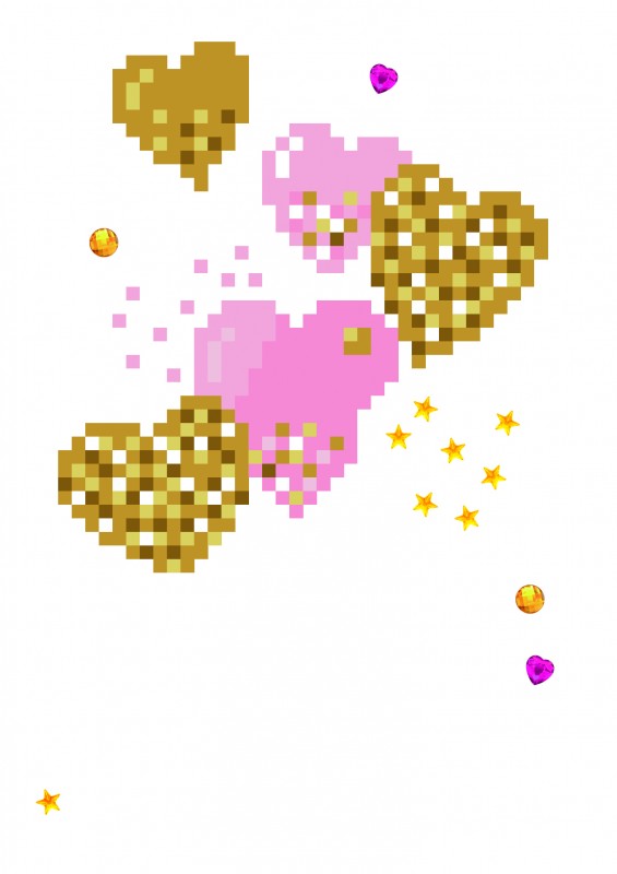 DDG.016 - Greeting Card LOVE BALLOONS