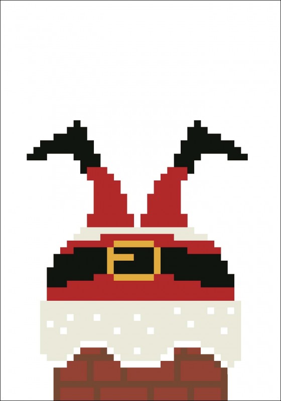 DDG.020 - Greeting Card HO HO HO