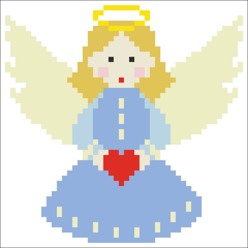 DDP2.018 - Christmas Angel Pillow