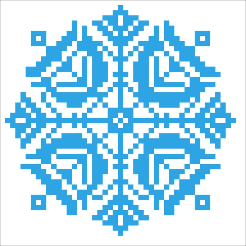 DDP2.031 - Snowflake Pillow