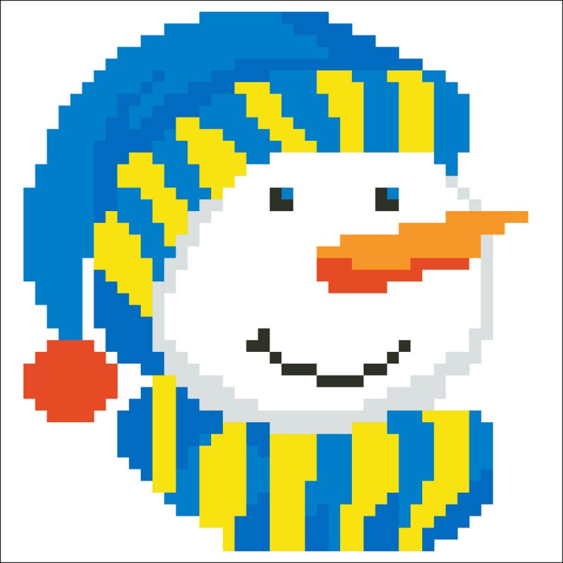DDP2.034 - Snowman Cap Pillow