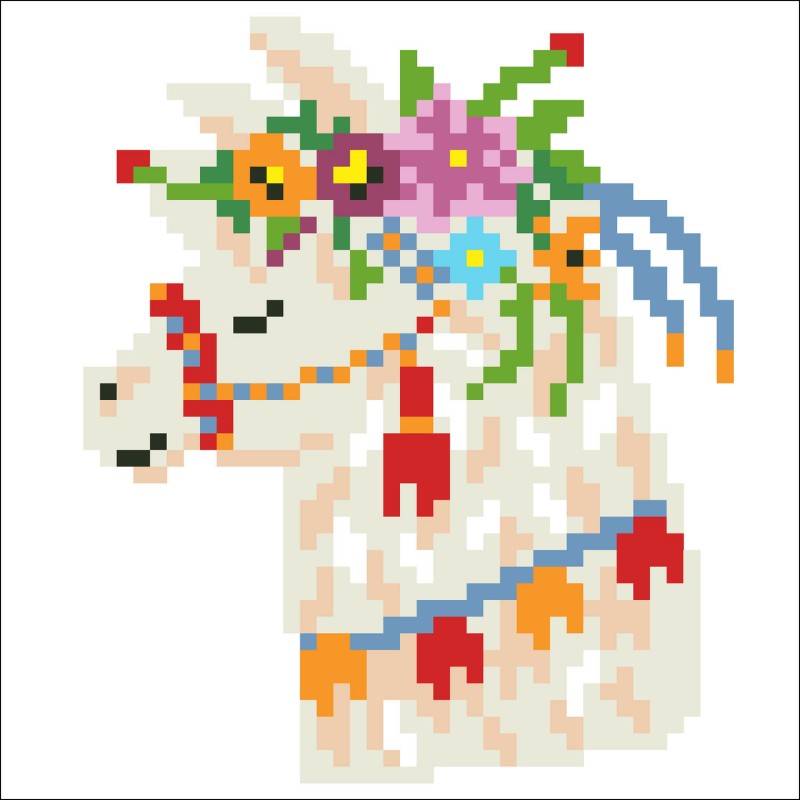 DDP2.045 - Llama Party Mini Pillow