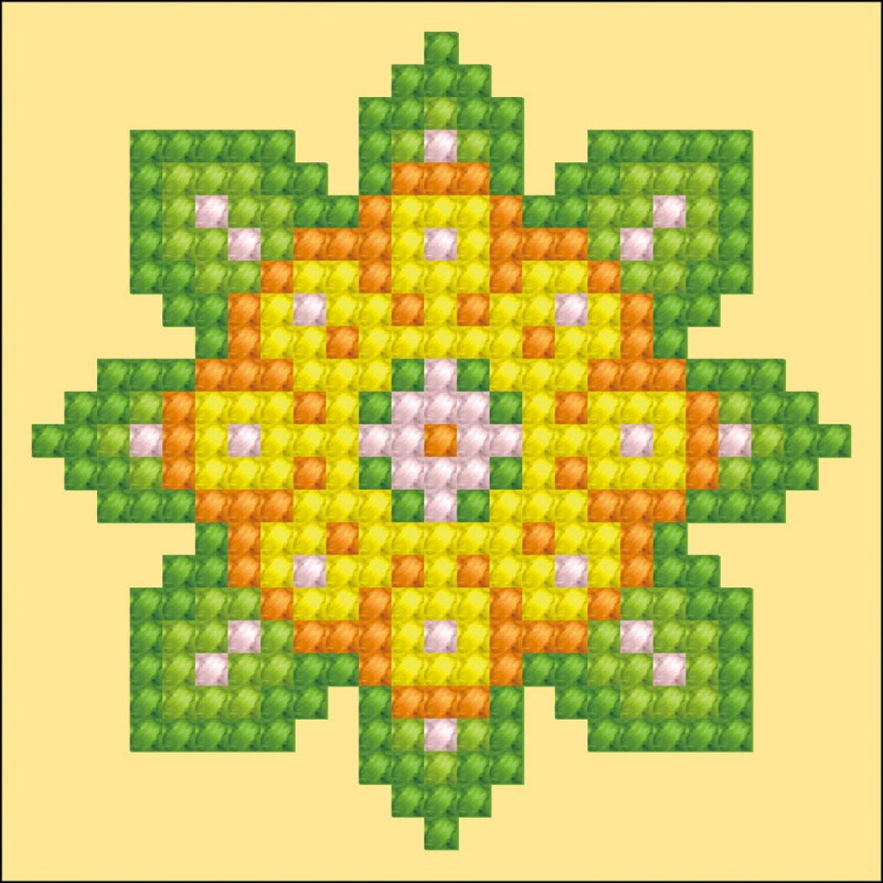 DDS.029 - Flower Mandala 1